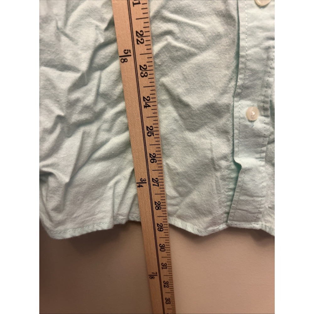 Goodfellow men's button-down shirt XL mint green NWT - Picture 3 of 9